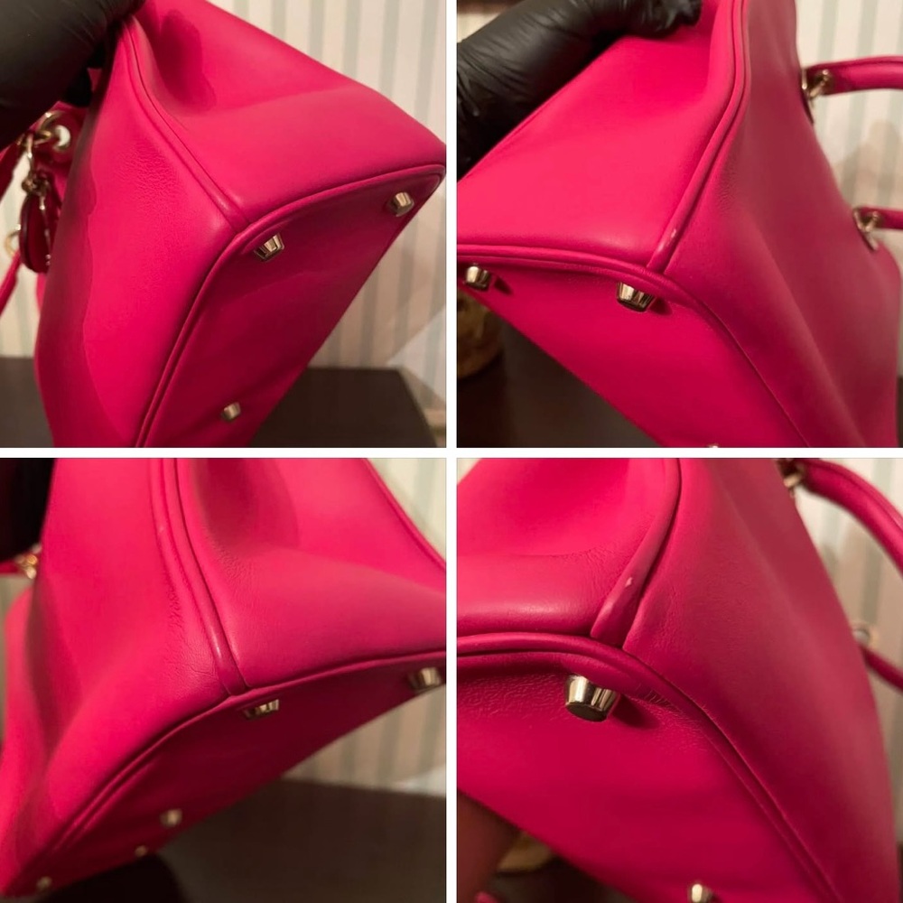 Dior Medium Diorissimo Bag Fuchsia Leather
2 Dust Bag Pouch Strap COA - Picture 5 of 15